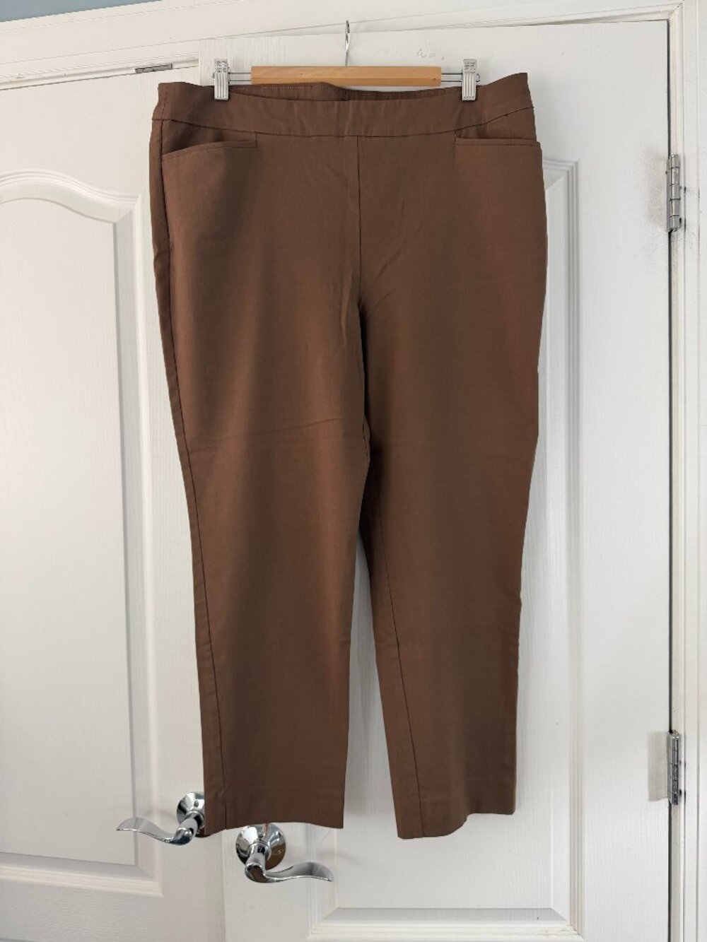 Chicos Pants Size 3 (16) Brown 3052